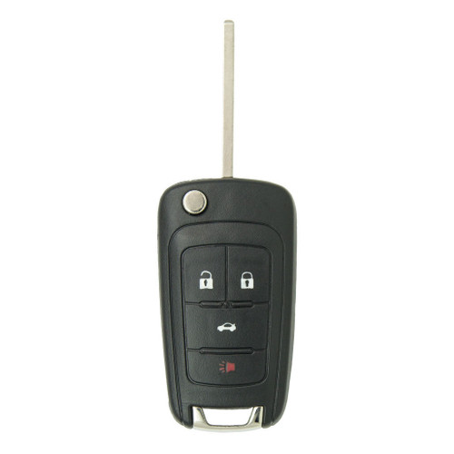 Keyless2Go KEYLESS2GO Buick Chevrolet 4-Button Flip Key OHT05918179 13504283 315 MHz, Premium Aftermarket Shop Automotive
