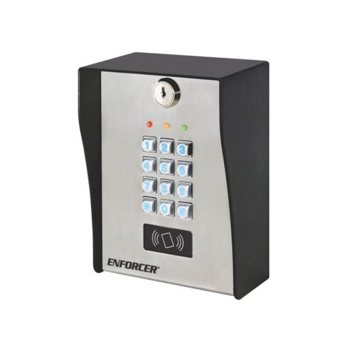 SECO-LARM Seco-Larm Outdoor Heavy-Duty Access Control Keypad with Proximity Reader Door Hardware
