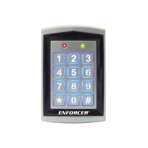 SECO-LARM Seco-Larm Weatherproof Sealed Housing Stand-Alone Keypad with Proximity Card Reader Locks