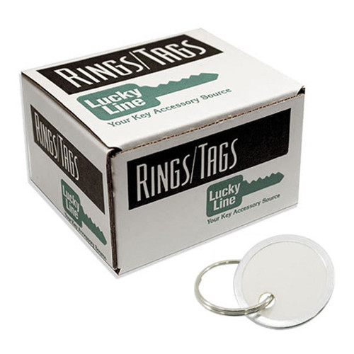 Lucky Line Lucky Line 15/16-Inch Paper Tag with Ring - 50 Pcs - Display Box Lucky Line