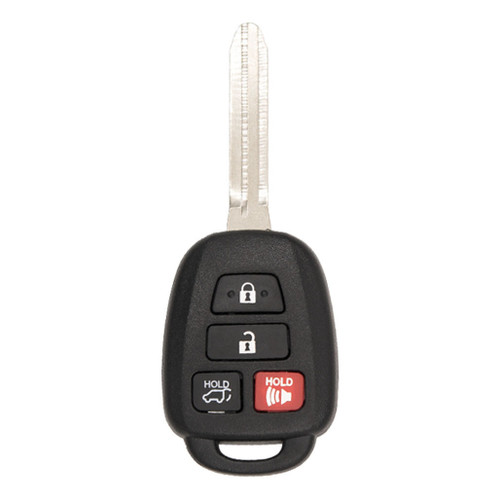 Keyless2Go 4 Button w/ Hatch Remote Key Replacement for Toyota RAV4 HYQ12BDM / 89070-42D40 - H Chip, TLS-KH4-025-AFB-ZZZZ-001