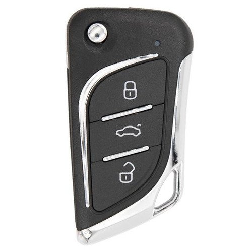 Xhorse Xhorse 3 Button XKLKS0EN Universal Flip Key - Wired Universal Remotes & Blades