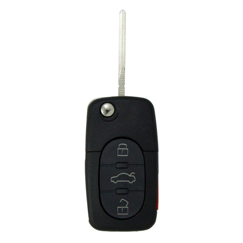 Keyless2Go Keyless2Go Remote Flip Key Fob Replacement for Audi MYT8Z0837231 4D0837231M Our Automotive Brands