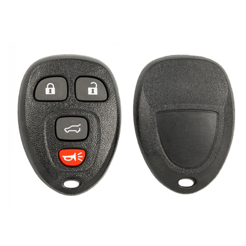 Keyless2Go Keyless2Go 4 Button Hatch Replacement Shell for GM OUC60270 20952476 Remote Shells