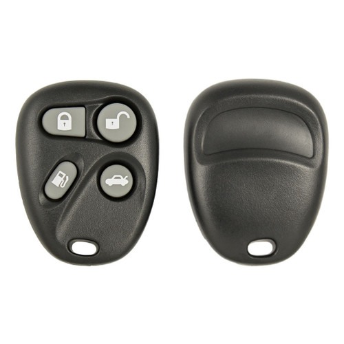 Keyless2Go Keyless2Go 4 Button Gas Replacement Shell for GM KOBUT1BT 25656444 25656445 Remote Shells