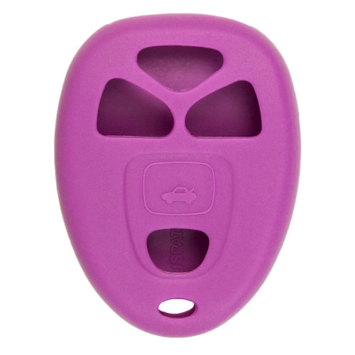 Keyless2Go Replacement Silicone Jacket Keyless Remote Cover GMC55 for GM - Purple Keyless2Go
