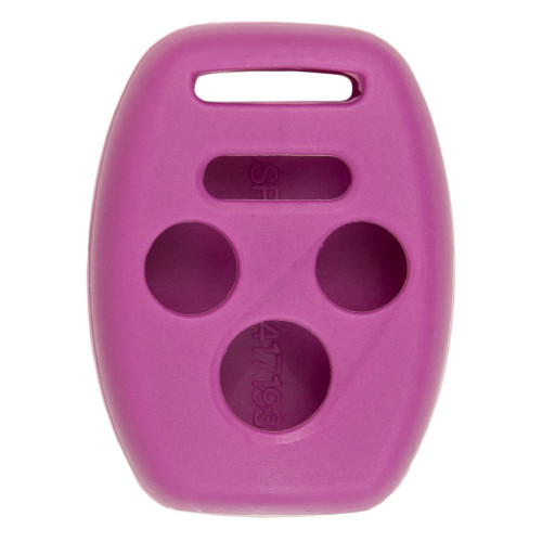Keyless2Go Replacement Silicone Jacket Keyless Remote Cover HNDAD44 for Honda - Purple Remote Protectors