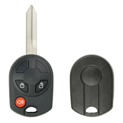 DURASHELL Keyless2Go Remote Head Key Shell for Ford 164-R7016 - 3 Button - Old Style - Standard Blade Keys & Remotes