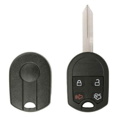 Keyless2Go Keyless2Go Remote Head Key Shell for Ford 164-R8073 - 4 Button - New Style - Standard Blade Shells