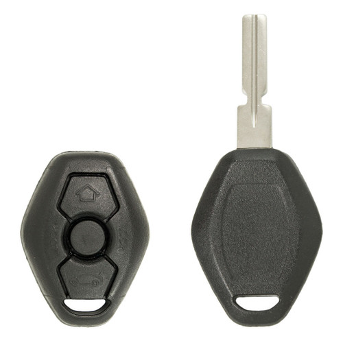 Keyless2Go Keyless2Go Remote Head Key Shell for BMW HU58 - 3 Button - 4 Track Remote Head Key Shells
