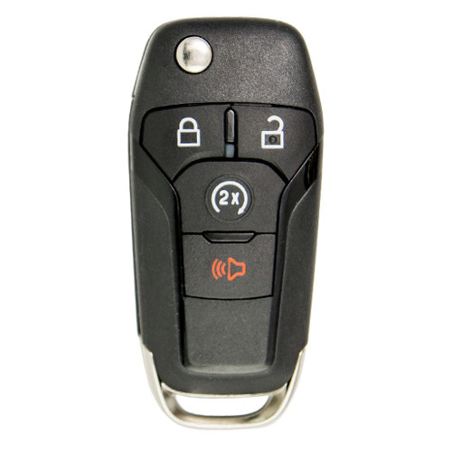 Original Ford 4 Button Flip Key with Remote Start 902 Mhz N5F-A08TDA / 164-R8134 - New Shop Automotive