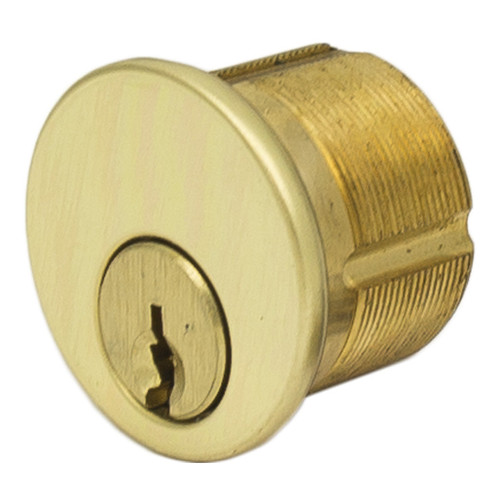 GMS GMS Mortise Cylinder 5-Pin Schlage C Polished Brass Keyed-Alike A2 AR Cam Our Brands