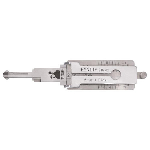 Original Lishi Original Lishi HYN11 HYN6 Hyundai 2-in-1 Pick - Door / Trunk Original Lishi