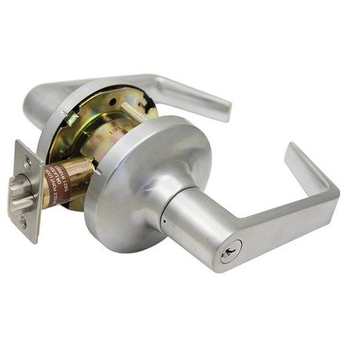 PLS PLS L175 Grade 1 Door Lever 2-3/4 - Classroom Intruder - SC4 - KD - Satin Chrome 26D Shop Hardware