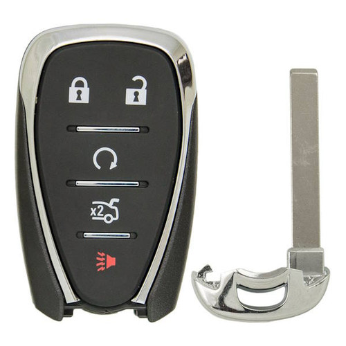 Keyless2Go Chevrolet 5 Button Smart Key HYQ4AA, 13508768, 315 MHz - Premium Aftermarket