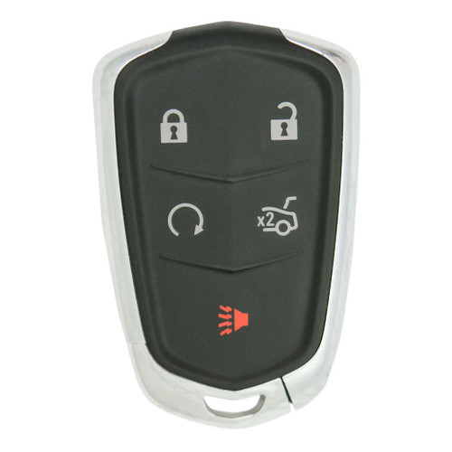 Keyless2Go Cadillac 5 Button Smart Key HYQ2EB, 13598538, 433 MHz - Premium Aftermarket