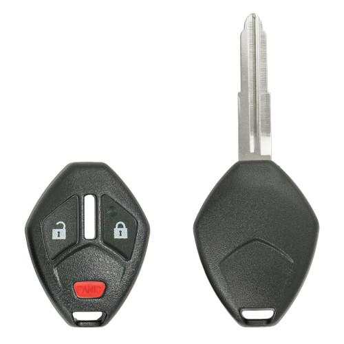 Mitsubishi Keyless2Go 3 button Shell for Mitsubishi Remote Head Keys MIT3 With Shoulder Stops Remote Head Key Shells