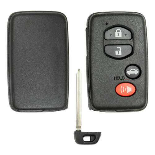 Keyless2Go Keyless2Go 4 Button Shell For Toyota Smart Proximity Remote Key HYQ14AAB Keyless2Go