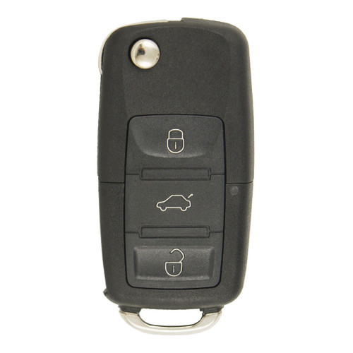 Xhorse Xhorse VVDI Volkswagen B5 Type Universal Remote Key 3 Buttons Black - Wired Shop Automotive