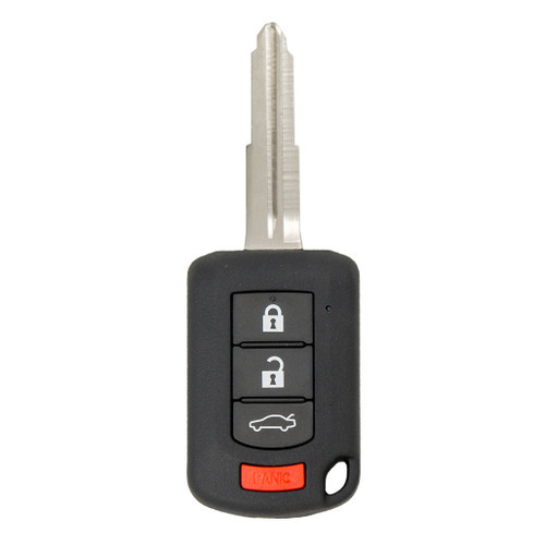 Original Mitsubishi 4 Button MIT3 Remote Key Combo OUCJ166N 6370B945 OEM Hidden