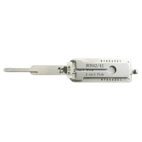 Original Lishi Original Lishi HON41 / HON42 Honda Bike 2-in-1 Pick - Anti Glare Auto Tools
