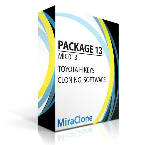MiraClone Cloning Software For Toyota H Keys DST-AES 128  - Package 13