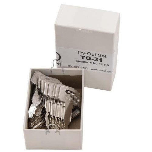 Aero Lock Aero Lock YH47 Tryout Keys Set Yamaha, Suzuki ATV and Motorcycles 1981 & Up - Code Series: B - 16 Keys Auto Tools Aero Lock Aero Lock YH47 Tryout Keys Set Yamaha, Suzuki ATV and Motorcycles 1981 & Up - Code Series: B - 16 Keys Auto Tools