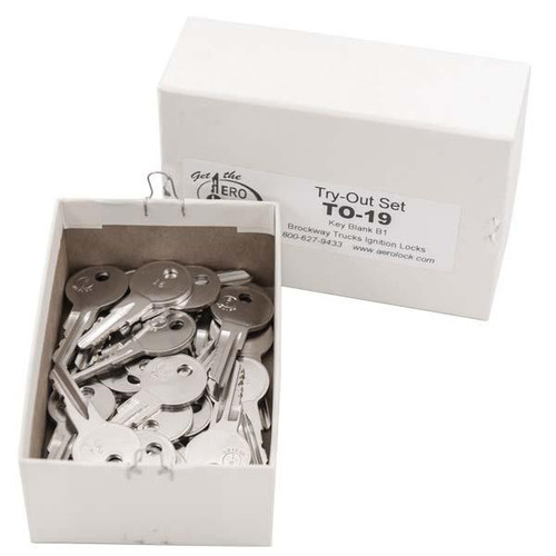 Aero Lock Aero Lock B1 Tryout Keys For Briggs & Stratton Accessory Gas Caps & Big Trucks-Peterbilt, Kenworth - 32 Keys Auto Tools