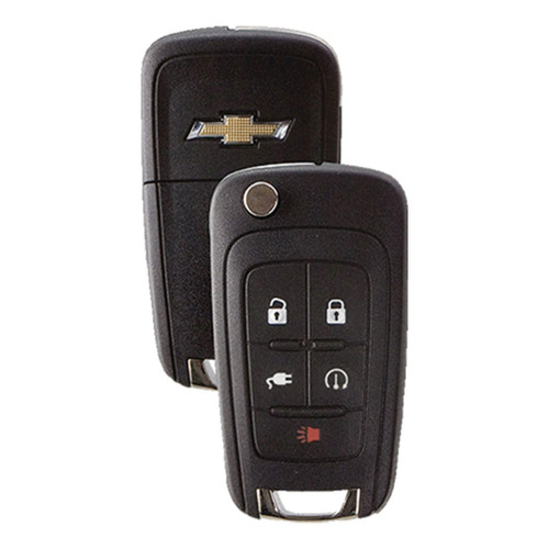 Strattec STRATTEC Chevrolet Logo (5920157) 22755321 5-Button Proximity Flip Key for Chevrolet (315 MHZ) Strattec