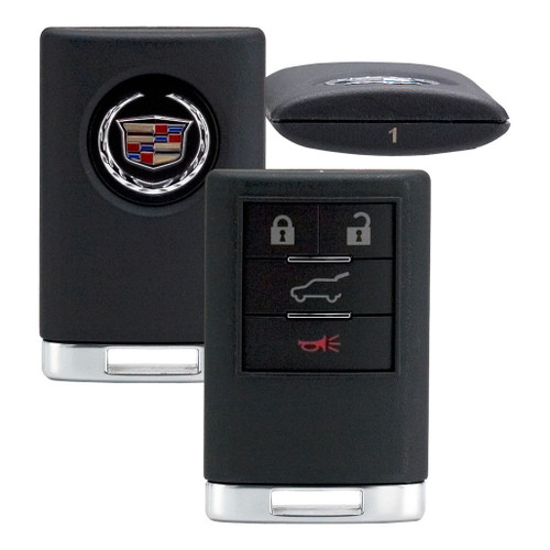 Strattec Strattec 4 Button Remote Key Fob 22889451 for Cadillac CTS Wagon - Driver 1 Keys & Remotes