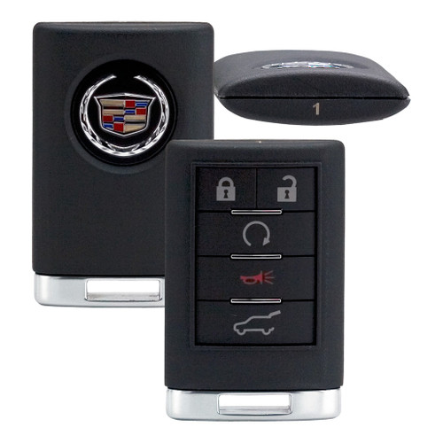 Strattec Strattec 5 Button Remote Key Fob 20998281 for Cadillac CTS Wagon - Driver 1 Strattec
