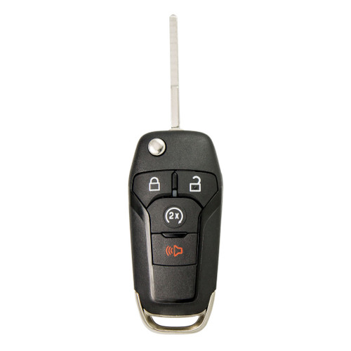 Keyless2Go Keyless2Go 4 Button Flip Key Replacement for Ford N5F-A08TDA / 164-R8134 Keyless2Go