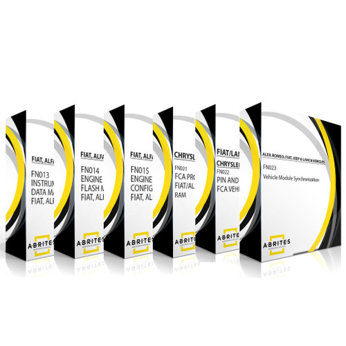 ABRITES FIAT FCA Full Software Pack: FN013, FN014, FN015, FN021, FN022, FN023