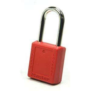 Master Lock MASTER Lockout Padlock Red Thermoplastic Body 410KAW400RED Our Brands