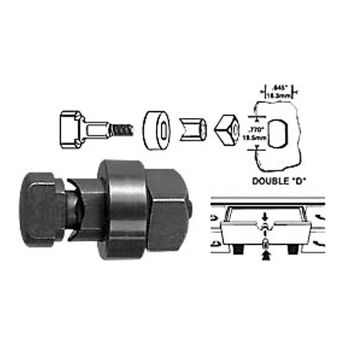 HUDSON - HPC HPC HDPS-4 Double D Punch & Die Set HPC