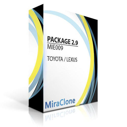 Lockdecoders Miraclone EEPROM Toyota/Lexus Software - Package 2-9 Our Brands