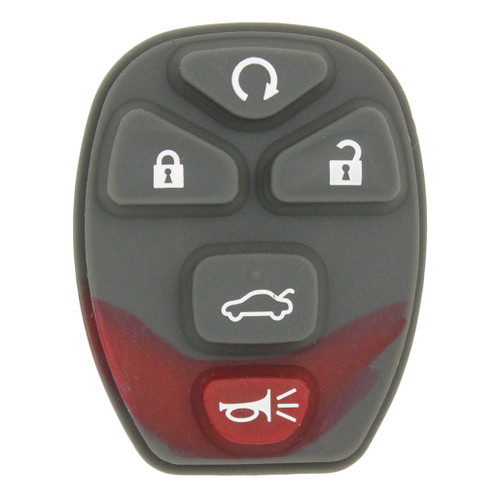 Keyless2Go 5 Button Replacement Pad for GM FCC ID: OUC60270 / OUC60221 - PAD-3 Shells