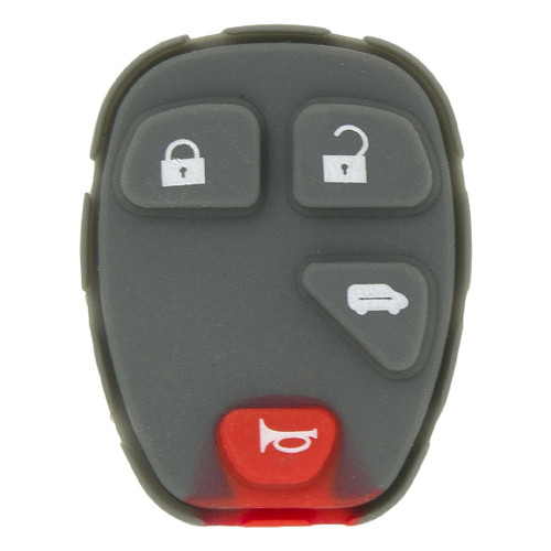 Keyless2Go Replacement 4 Button Pad Van GM KOBGT04A Button Pads