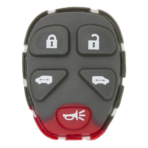 Keyless2Go Replacement 5 Button Pad Van Power Doors GM KOBGT04A Button Pads