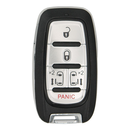 Keyless2Go Chrysler 5 Button Smart Key M3N-97395900 68241531AC 433 MHz, Premium Aftermarket