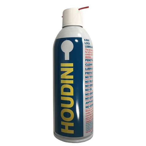 Houdini HOUDINI 11oz Aerosol Can 4-Way Spray Lock Lubricant Houdini