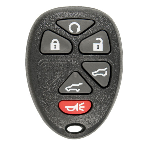 Keyless2Go KEYLESS2GO Cadillac Chevrolet GMC 6-Button Remote OUC60221 OUC60270 15857836 Keys & Remotes