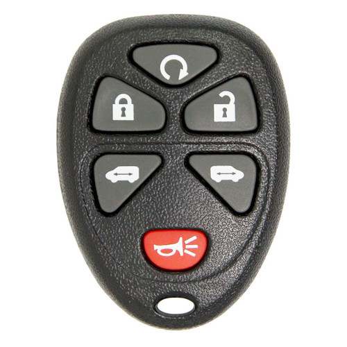 Keyless2Go KEYLESS2GO Buick Chevrolet Pontiac 6-Button Remote KOBGT04A 15114376 Keyless2Go
