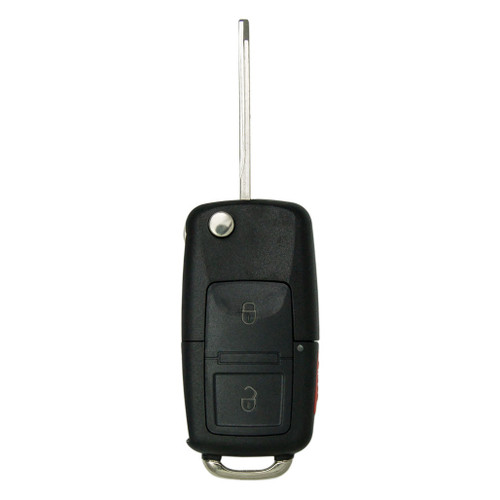 Keyless2Go Keyless2Go 3 Button Flip Key (80 Bit) Replacement for Ford OUCD6000022 and H92 Keyless2Go
