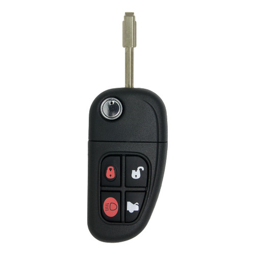 Keyless2Go Keyless2Go Flip Key Remote Car Fob Replacement for Jaguar NHVWB1U241 Our Brands