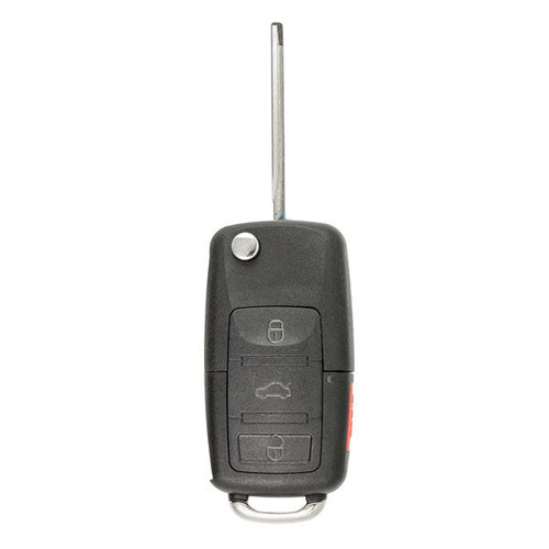 Keyless2Go KEYLESS2GO Infiniti Nissan 4-Button Remote Flip Key KBRASTU15 28268-5Y701 Remote Head Keys