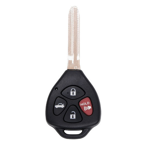 Keyless2Go 4 Button Remote Head Key Replacement for Toyota GQ4-29T / 89070-02620 / G Chip, TLS-KH4-024-AFB-ZZZZ-001