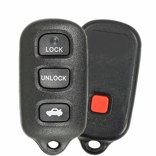Keyless2Go KEYLESS2GO Toyota 4-Button Remote GQ43VT14T 89742-AA030 Keyless2Go