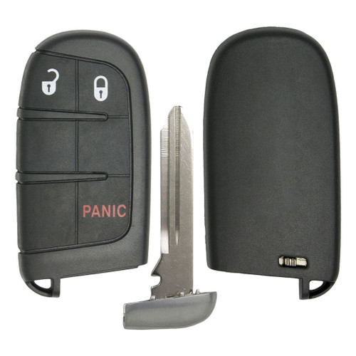 Keyless2Go Keyless2Go 3 Button Shell For Dodge Jeep Smart Proximity Remote Key M3N-40821302 Keys & Remotes