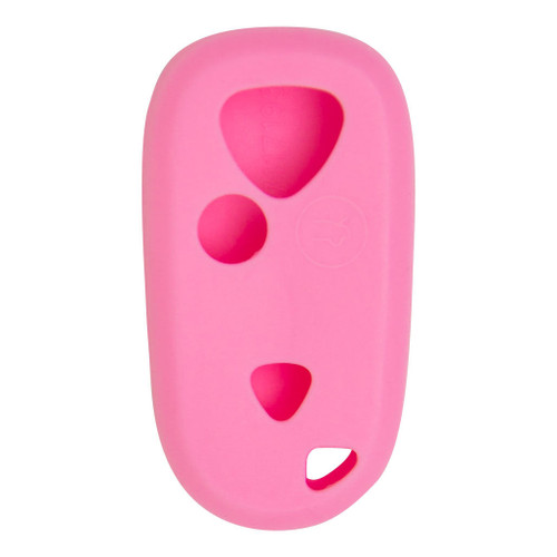 Keyless2Go Replacement Silicone Jacket Keyless Remote Cover ACURL13 for Acura 4 Button Remote FCC ID : E4EG8D-444H-A - Pink Shop Automotive